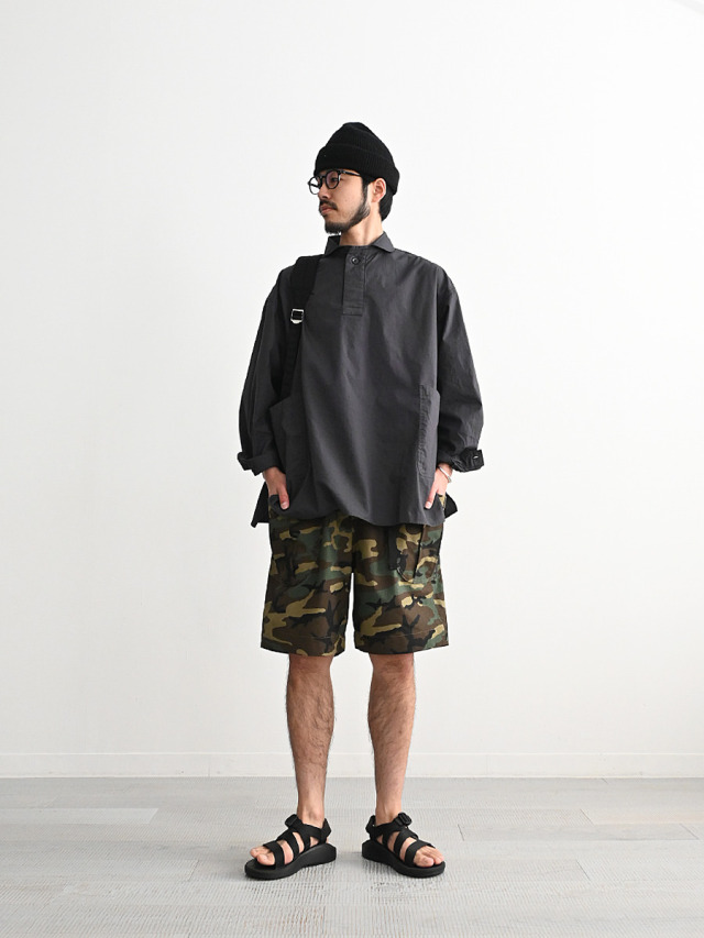 【40%OFF】LOLO LIKE (ロロライク)　定番プルオーバー型 ビックシャツ -ニューバージョン