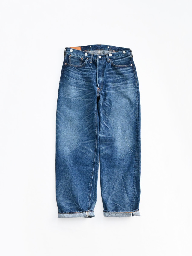 KAPTAIN SUNSHINE (キャプテンサンシャイン)　1930 Straight Denim Pants -Indigo Vintage Wash