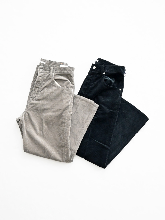 HATSKI (ハツキ)　Back Buckle Corduroy Pants HTK-22011-C
