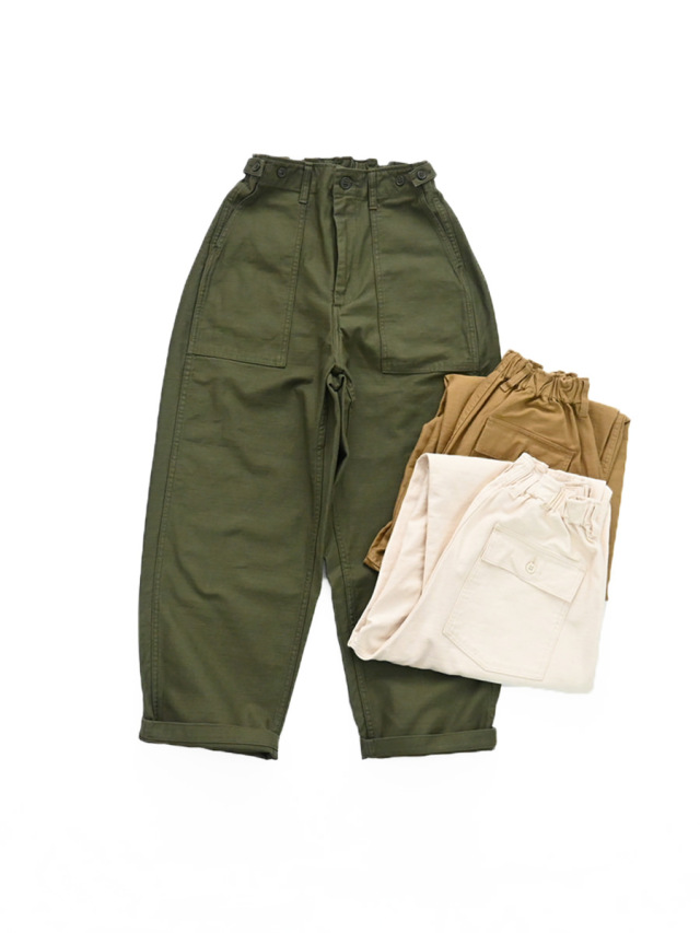 【30%OFF】ORDINARY FITS (オーディナリーフィッツ)　JAMES FATIGUE BACK SATIN  / 101J-02