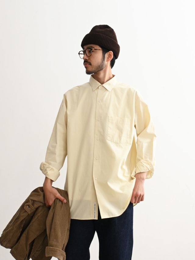 nanamica (ナナミカ)　Regular Collar Wind Shirt