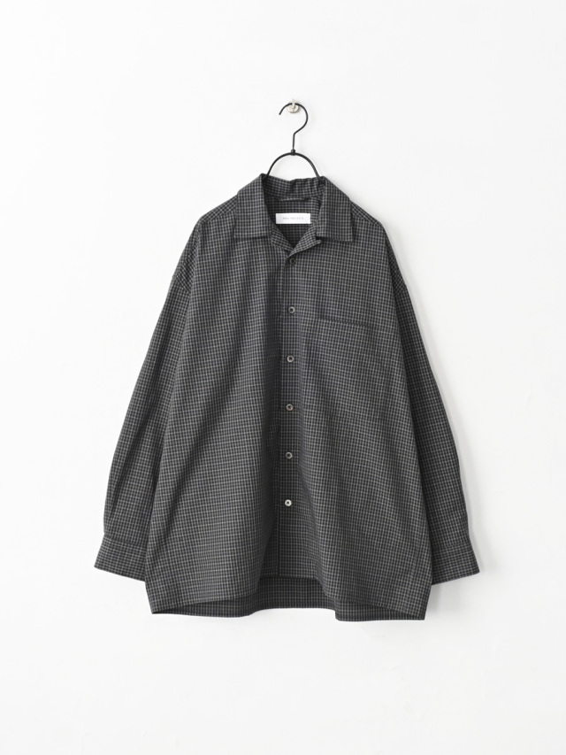 PERS PROJECTS (パースプロジェクト) VICTOR L/S WIDE FIT SHIRTS “CHECK”