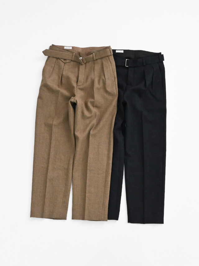 KAPTAIN SUNSHINE (キャプテンサンシャイン) Belted Riviera Pants