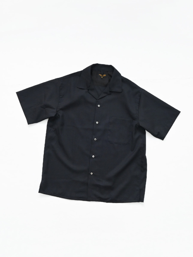 A VONTADE (アボンタージ)　Open Collar Shirts SS -Wool- VTD-0383-SH
