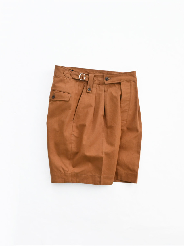 ill (イル)　80's Gurkha Shorts "Brown" Made by A VONTADE