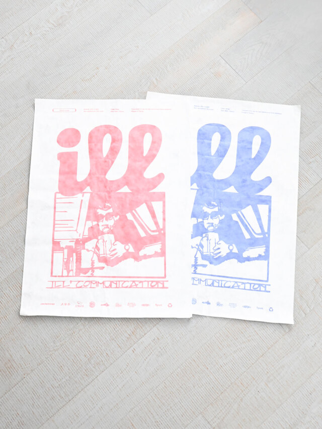 ill (イル)　"ill communication" TYVEK (瓦奇岳)