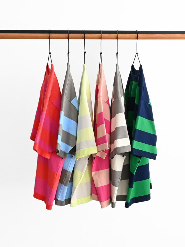 maillot (マイヨ)　Wide Border Half Sleeve-Tee (ワイドボーダーハーフスリーブTee) MAK-24130