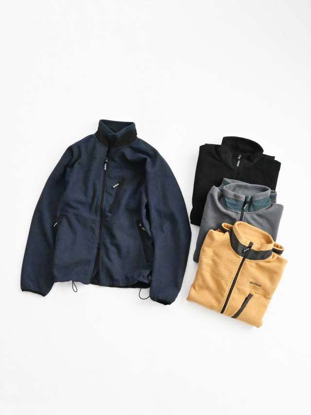 WILD THINGS (ワイルドシングス) グリッドフリースジャケット