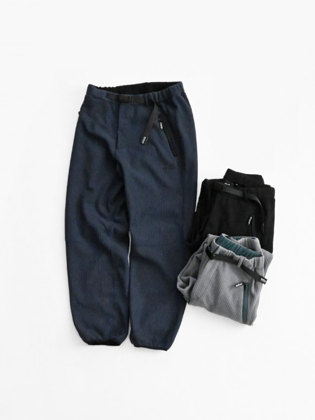 WILD THINGS (ワイルドシングス) グリッドフリースパンツ