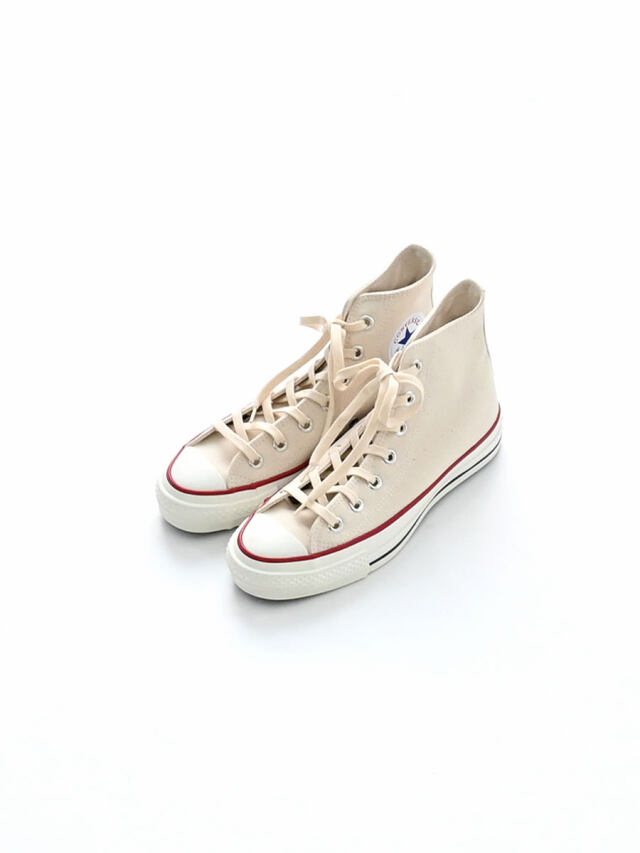 CONVERSE(コンバース)　CANVAS ALL STAR J HI -NATURAL WHIITE