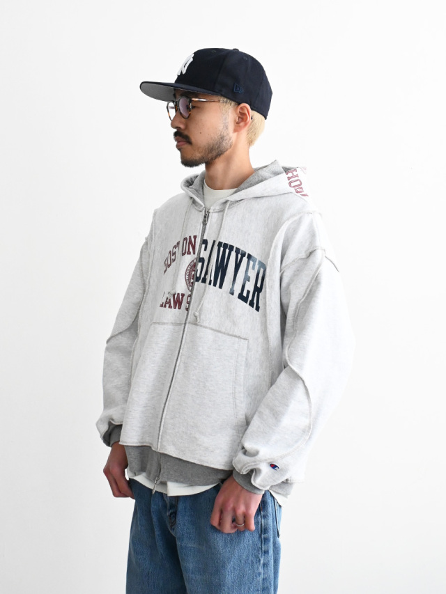 CHANGES (チェンジーズ)　REMAKE ZIP SWEAT PARKA