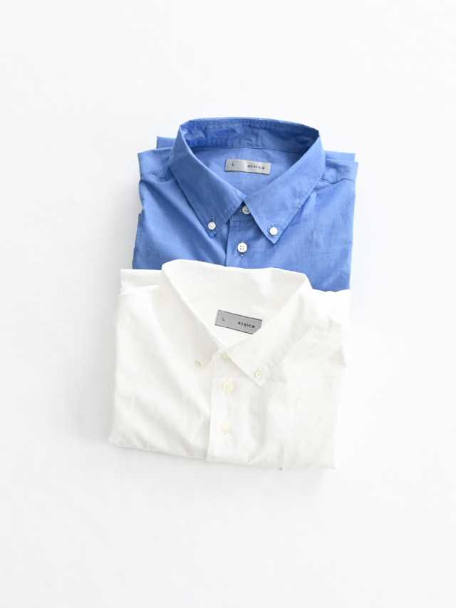 nisica (ニシカ)　B.Dシャツ ルーズフィット