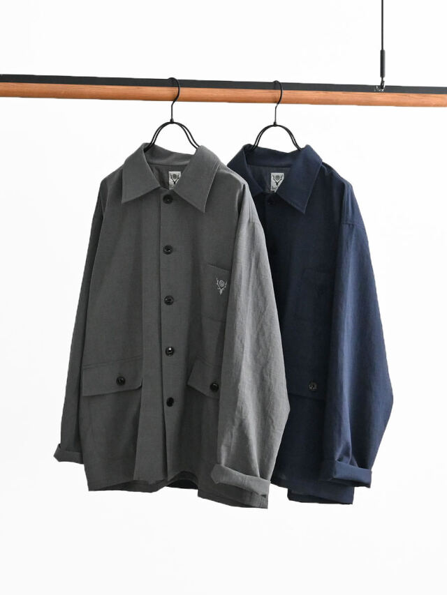 SOUTH2 WEST8(サウスツーウエストエイト) Hunting Shirt - Poly Oxford