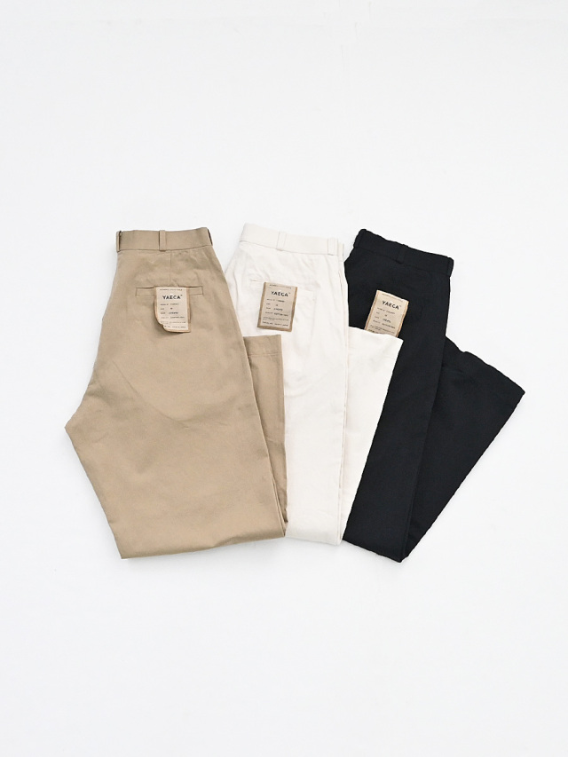 YAECA (ヤエカ)　Chino Trousers ,Wide Straight (11052601)