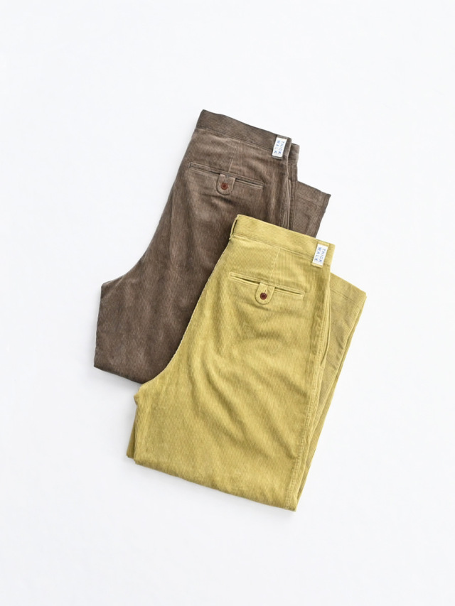 NOROLL (ノーロール)　THICKWALK CORDS PANTS