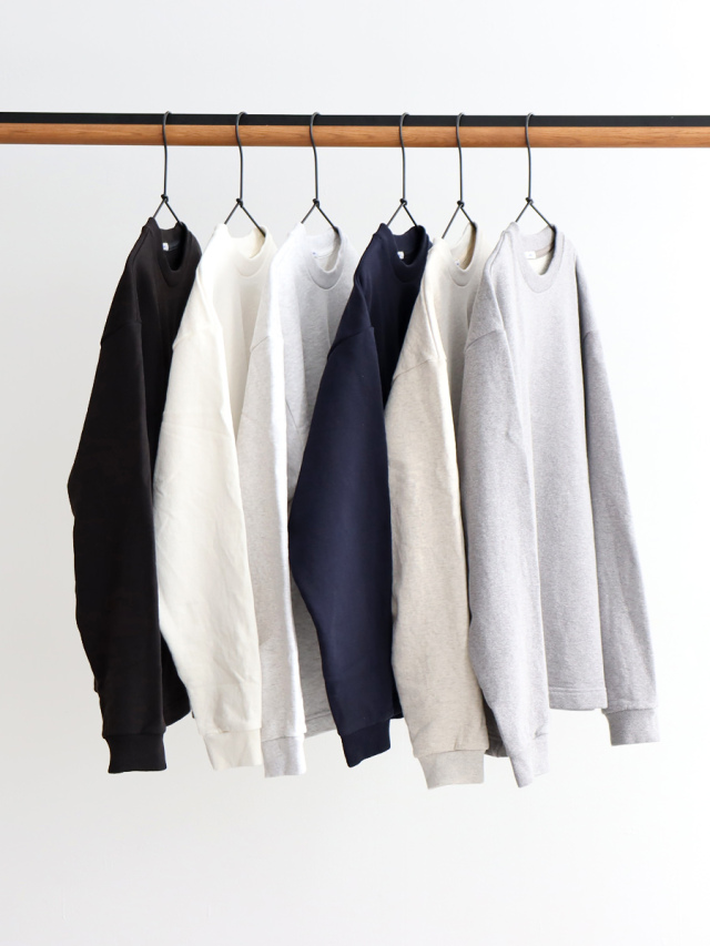 【50%OFF】maillot (マイヨ)　American Dry Sweat Crew Neck  Trainer (アメリカンドライスウェットクルーネックトレーナー) MAC-24209