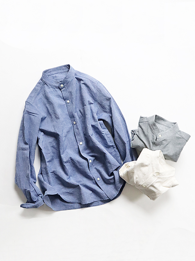 maillot (マイヨ)　Sunset New Stand Collar Shirts (サンセット NEW スタンドカラー) MAS-N002