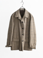 AURALEE (オーラリー)　SILK LINEN NEP CHECK JACKET