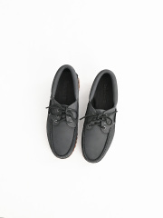 Timberland (ティンバーランド)　3-EYE LUG HANDSEWN BOAT SHOE - DARK GRAY NUBUCK