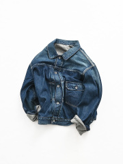 A VONTADE (アボンタージ)　No.2 Denim Blouse  -DARK BLUE- VTD-0560XX-JK