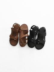 【30%OFF】AURALEE (オーラリー)　SOFT LEATHER DOUBLE STRAP SANDALS