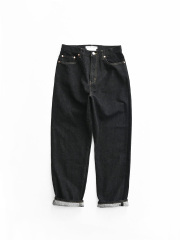 YAECA (ヤエカ)　No.7 Tapered Wide -BLACK