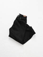HATSKI (ハツキ)　Loose Tapered Washi Denim -Black- DENIM01-W