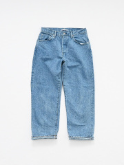 HATSKI (ハツキ)　Wide Tapered Washi Denim -Blue- HTK-22003-W
