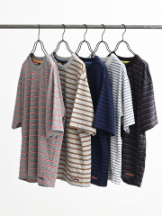 L.L.Bean (エルエルビーン)　クリントン・ストライプ・Tシャツ