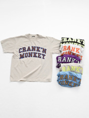 FiSH'S (フィッシュ)　CRANK'N MONKEY プリントTee