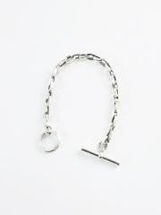 GENERAL (ジェネラル)　925 SILVER T-BAR BRACELET #GEN-051