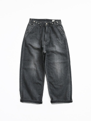 ORDINARY FITS (オーディナリーフィッツ)　BELL PANTS / 180 - BLACK USED