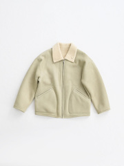 AURALEE (オーラリー)　MERINO MOUTON ZIP BLOUSON