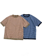 maillot (マイヨ)　Multi Border Tee (マルチボーダー・ニットTee) MAK-26166