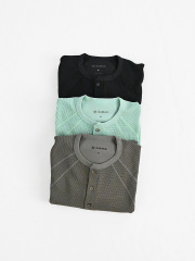 Goldwin (ゴールドウィン)　Mesh WF Actinoid Henley Neck T-shirt