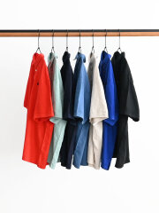 maillot (マイヨ)　Linen Rich Polo Shirt-Tee (リネンリッチポロシャツTee) MAS-24116