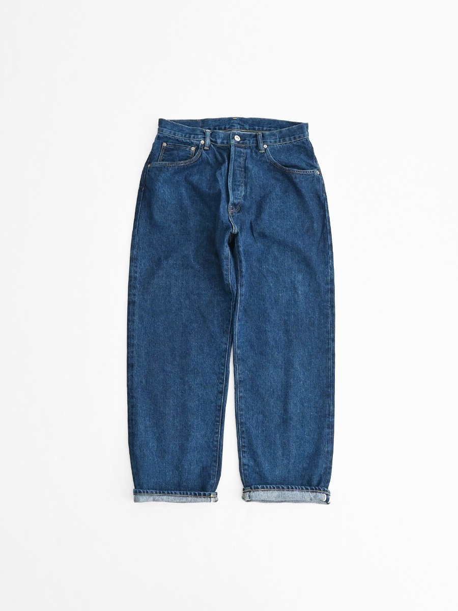 HATSKI (ハツキ)　DENIM03 Wide Tapered Denim -Seasonal(Blue)-