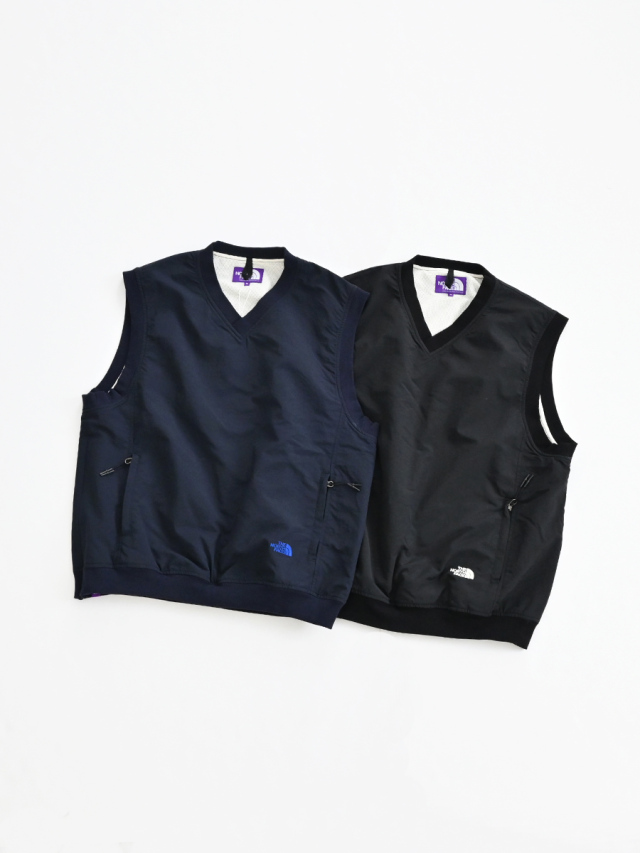 トップス Nylon Tussah Field Vest THE NORTH FACE PURPLE LABEL Nylon Tussah Field Vest -Men's