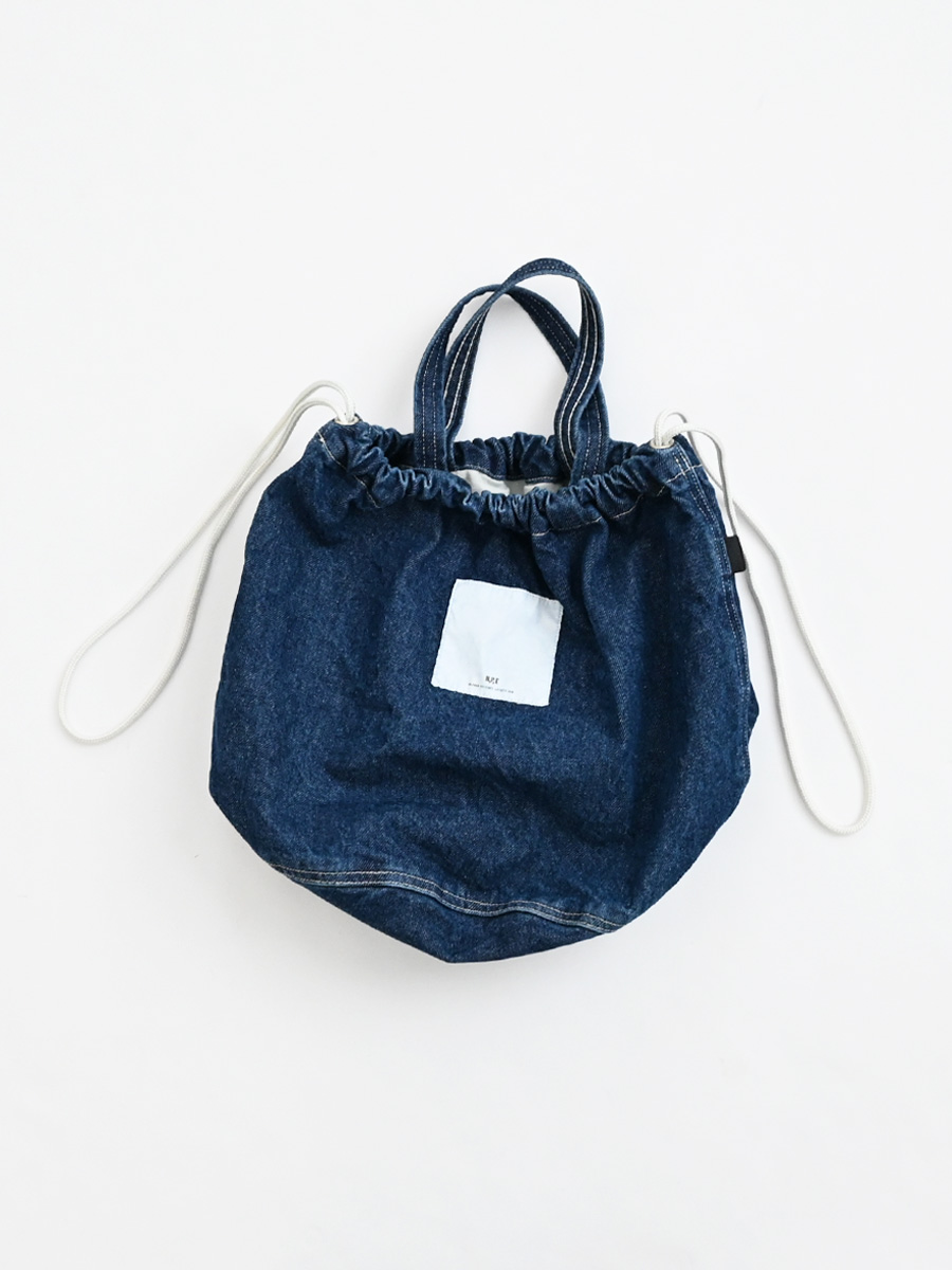 N,P,E (エヌピーイー)　BLEACHED DENIM PATIENTS BAG M