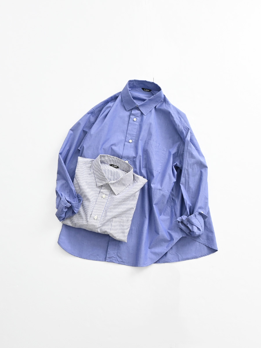 maillot mature (マイヨマチュア)　Shuttle Cloth Play Shirt (シャトルプレイシャツ) MAS-26159