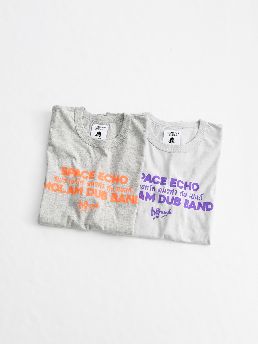 TACOMA FUJI RECORDS(タコマフジレコード) SPACE ECHO MOLAM DUB BAND Tee designed by MOOLA / YANGGAO