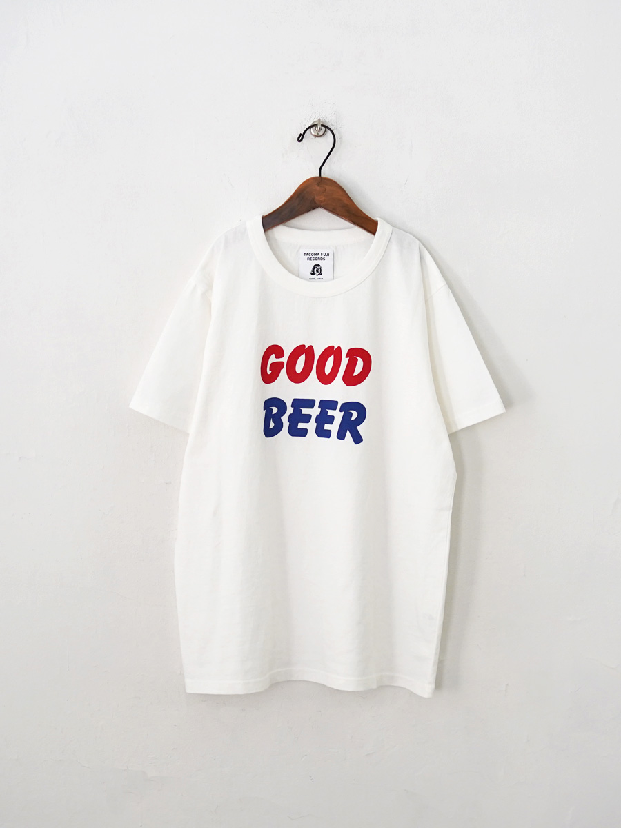 TACOMA FUJI RECORDS(タコマフジレコード) GOOD BEER Tee designed by Jerry UKAI