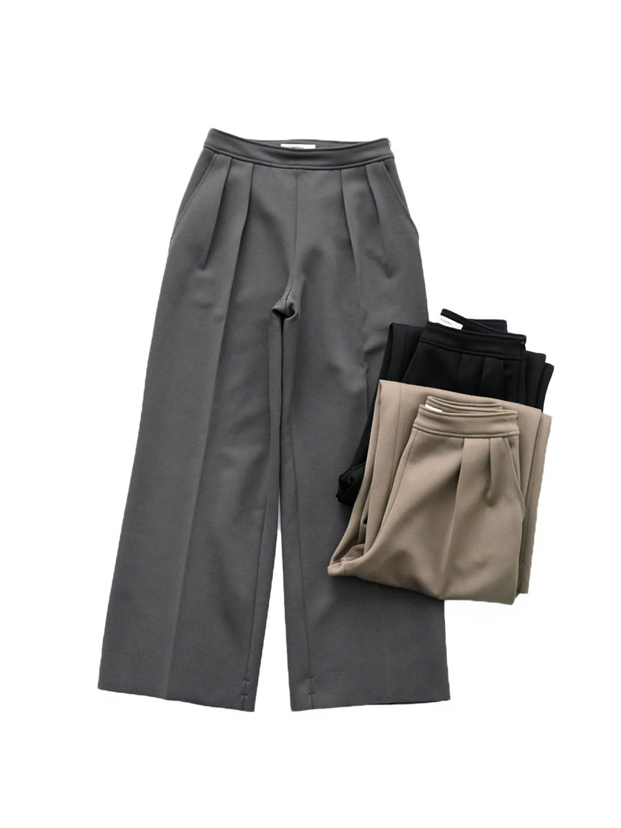 PHEENY(フィーニー) Amunzen 2 tuck wide pants