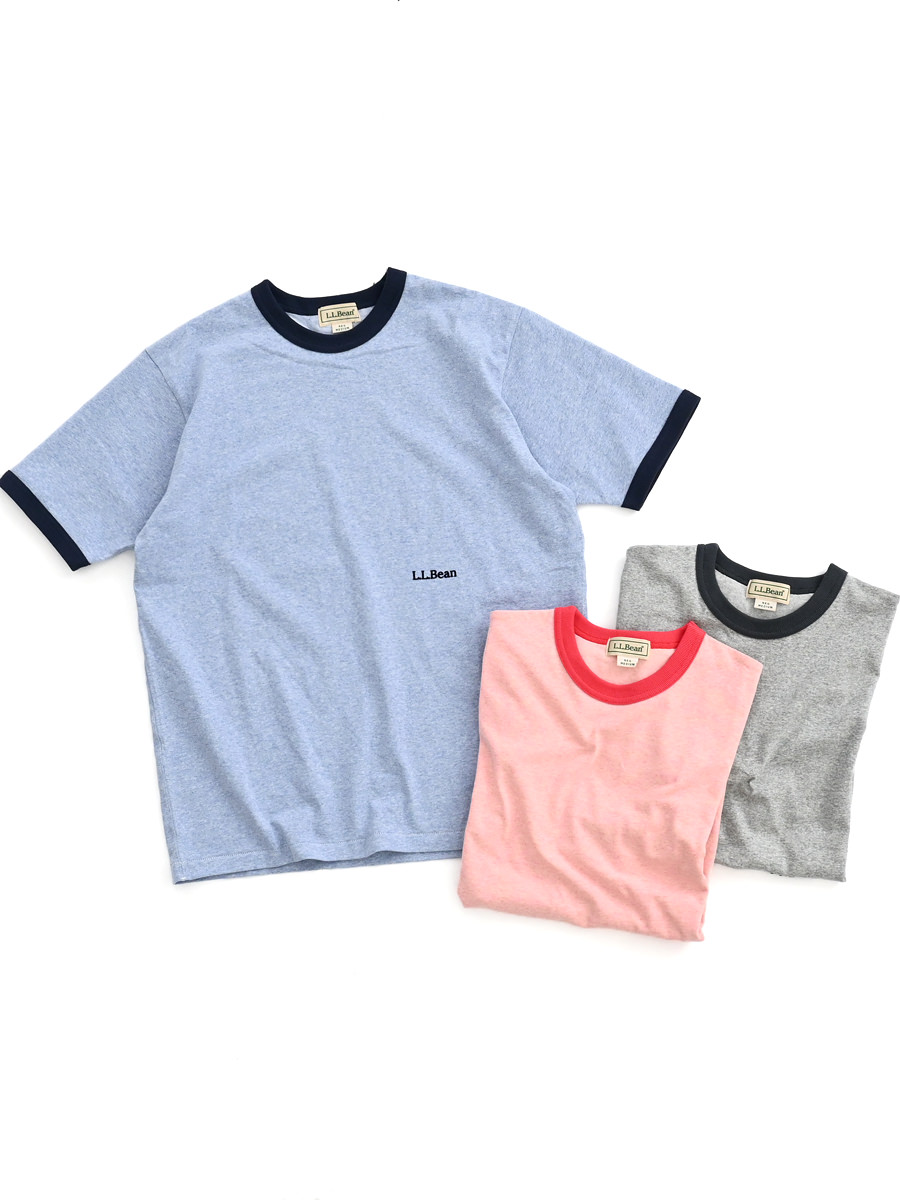 【30%OFF】L.L.Bean(エルエルビーン) MORRILL ショートスリーブリンガーTシャツ (レディース)