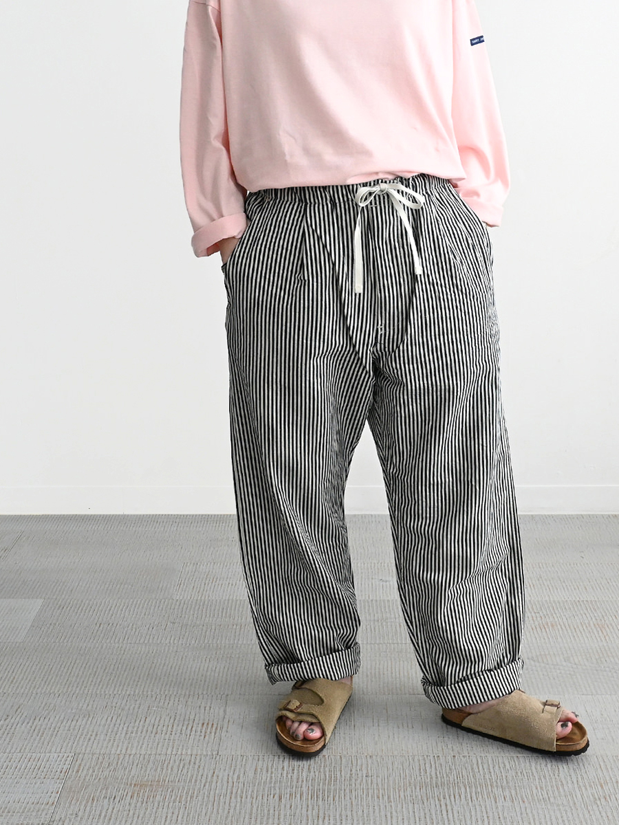 A Vontade（アボンタージ) Mil. Easy Pants -Hickoly Hardtwist