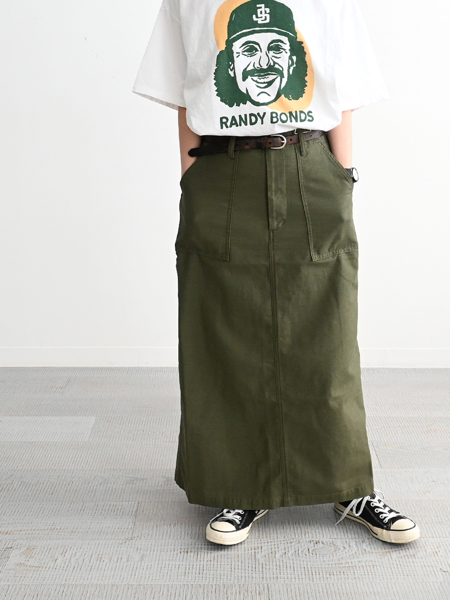 【30%OFF】Ordinary fits(オーディナリーフィッツ）FATIGUE SKIRT / SK004