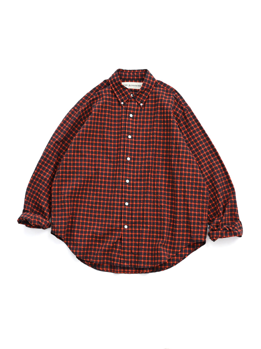 Shinzone(シンゾーン) WASHED CHECKED DADDY SHIRT