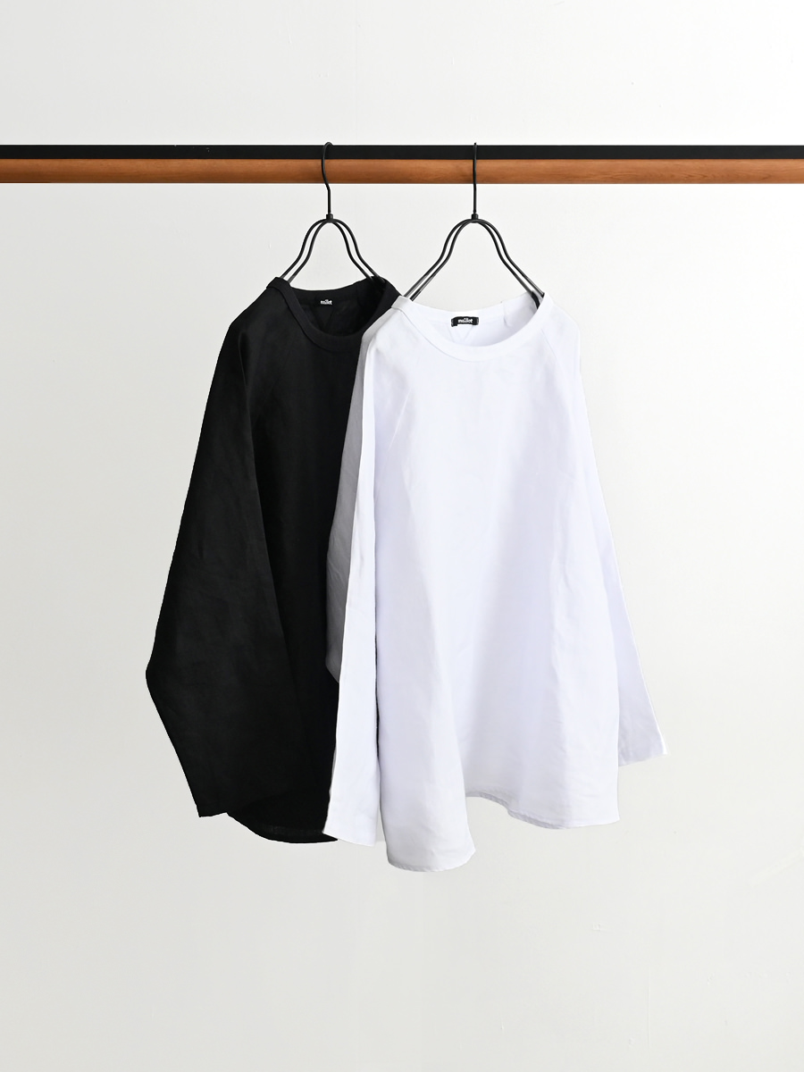 maillot maturde マイヨ マチュア　リネンビックシャツ　ブラック maillot maturde マイヨ マチュア リネンビックシャツ ブラック