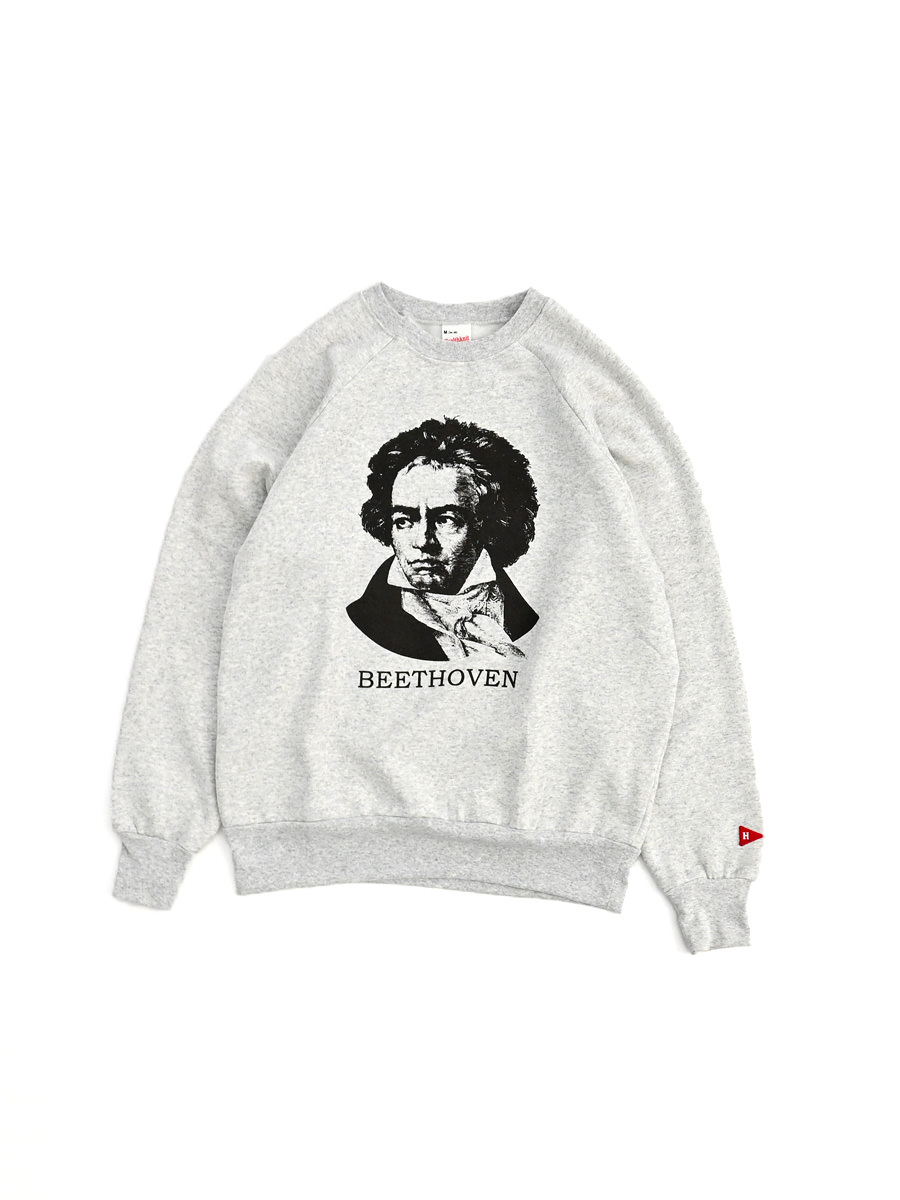 Healthknit(ヘルスニット) クラシックスウェット　クルーネック長袖（ベートーベン）