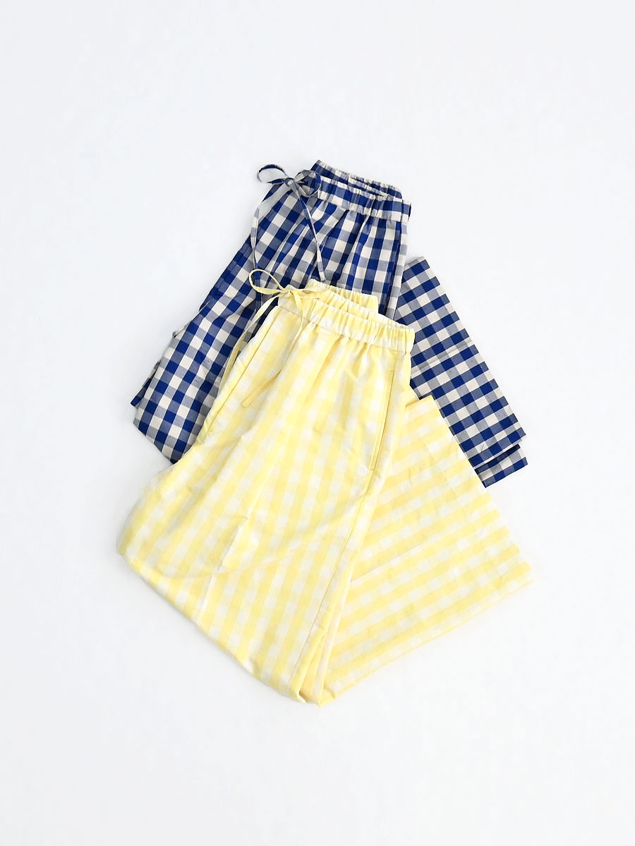 Shinzone(シンゾーン) GINGHAM CHECK PANTS